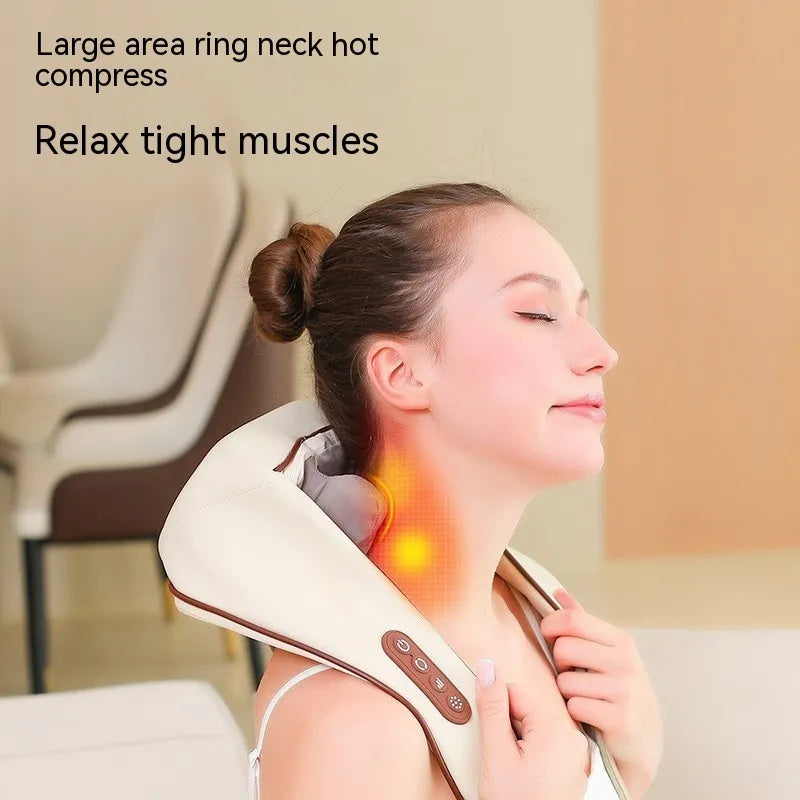 Ergonomic anti-tension massager