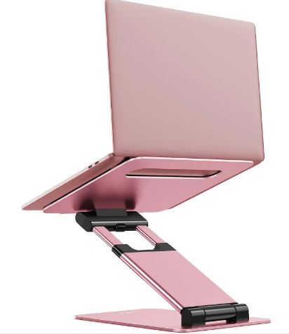 360° draaibare laptopstandaard – Werk beter, zonder pijn.