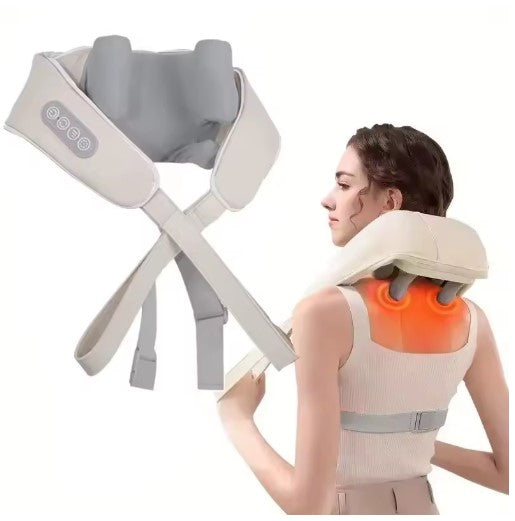 Ergonomic anti-tension massager