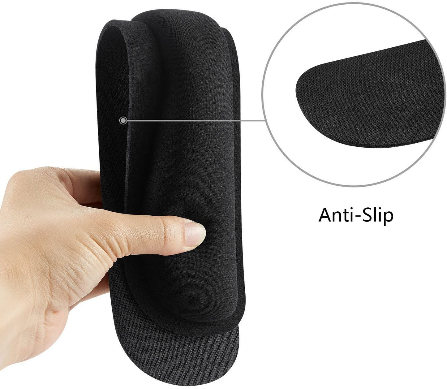 Keyboard & mouse memory foam wrist rests